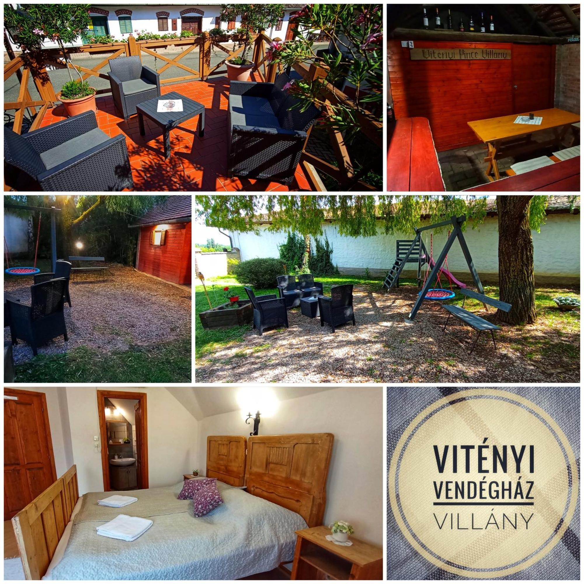 Vitényi Pince Vendégház Villány Exterior foto